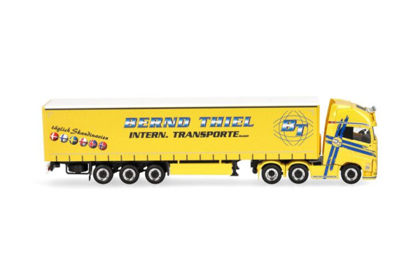 HER319591 - VOLVO FH XL 2020 6x2 met 3-assige aanhangwagen BERND THIEL TRANSPORTE - 1