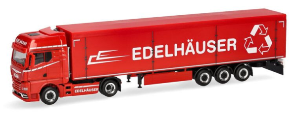 HER319799 - MAN TGX GX 4x2 met 3-assige aanhangwagen EDLHAUSER - 1