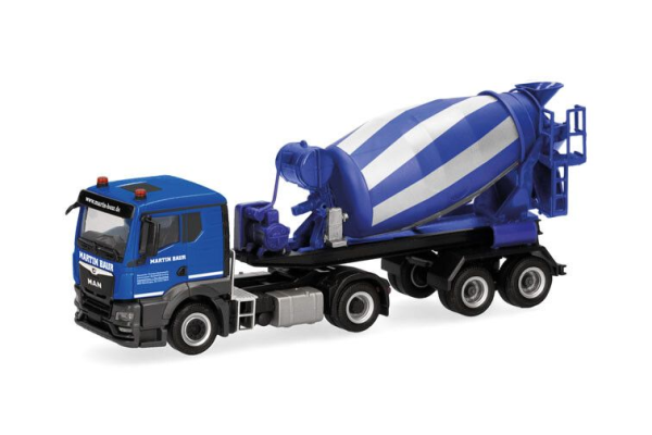 HER320375 - MAN TGS TN 4x2 met 2-assige betonmixer MARTIN BLAUR - 1