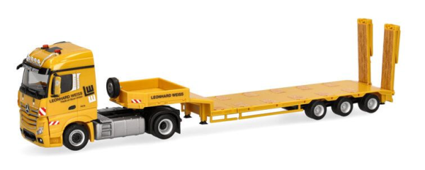 HER937740 - MERCEDES BENZ Actros S 4x2 met 3-assige machineklep LEONHARD WEISS - 1