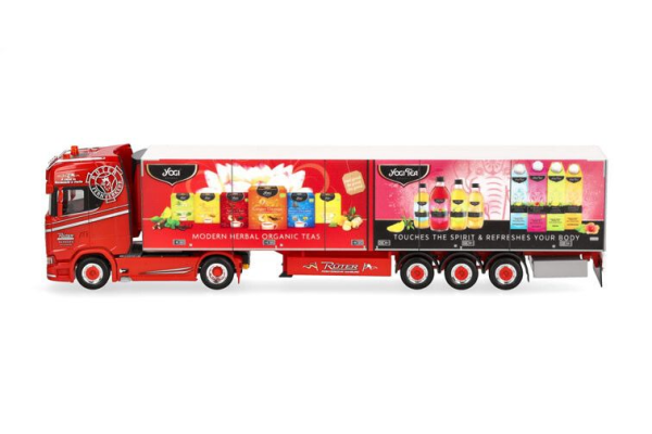 HER943895 - SCANIA CS 20 HD 4x2 met 3-assige koeltrailer RUTER - YOGI - 1