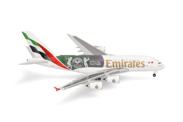 HER538664 - AIRBUS A380-800 Emirates Wimbledon Official Partner - 1