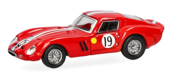HER87MC000062 - FERRARI 250 GTO #19 rood - 1