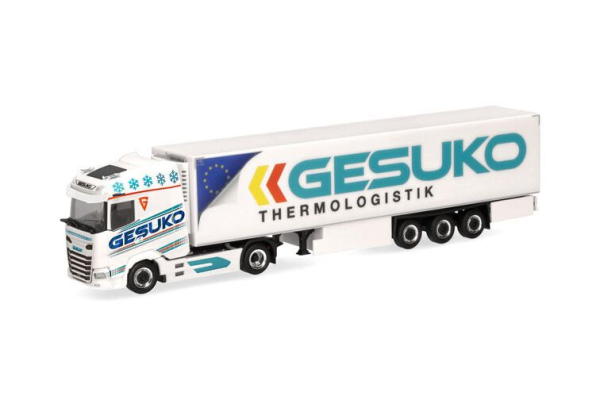 HER320641 - DAF XG 4x2 met koeloplegger 3 assen GESUKO - 1