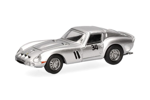 HER87MC000060 - FERRARI 250 GT0 #34 zilver - 1