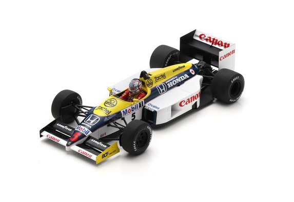 SPA18S738 - WILLIAMS FW11 #5 Winnaar GP Groot-Brittannië 1986 N.MANSELL - 1