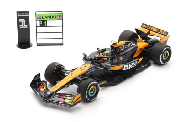 SPA18S665 - McLAREN MCL38 #4 McLaren Formula 1 Team 1e GP Abu Dhabi 2024 L.NORRIS - 1