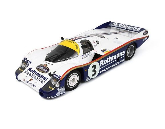 SPA12LM83 - PORSCHE 956 #3 Winnaar 24 uur van Le Mans 1983 A.HOLBERT-H.HAYWOOD-V.SCHUPPAN - 1