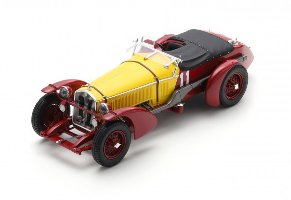 SPA18LM33 - ALFA ROMEO 8C #11 Winnaar 24 uur van Le Mans 1933 R. SOMMER-T. NUVOLARI - 1
