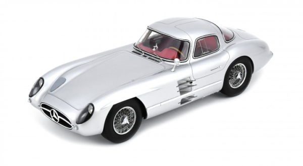 SCH18U00069 - MERCEDES BENZ 300 SLR Uhlenhaut Coupé 1955 zilver - 1
