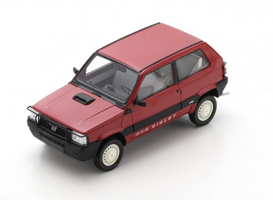 SCH18U00110 - FIAT Panda 4x4 1989 rood - 1