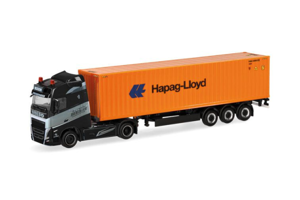 HER320382 - VOLVO FH GL 2020 4x2 met 40-voets containerdrager 3 assen PATRICK HEIM - HAPAG LLOYD - 1