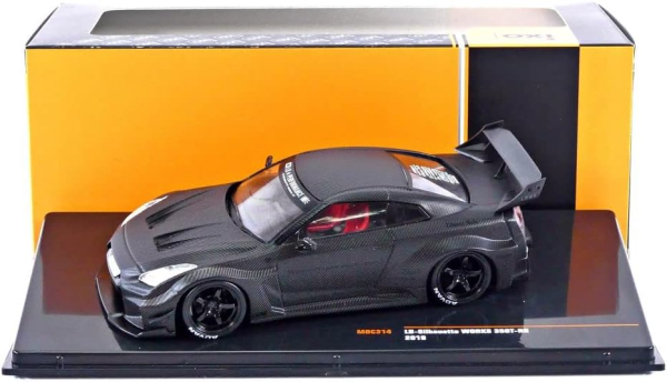 IXOMOC314 - 2019 NISSAN 35GT-RR LB-Silhouette Works GT Black - 1