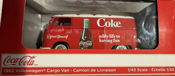 MCITY432202 - VOLKSWAGEN T1 Bestelwagen 1962 Coca-Cola - 1