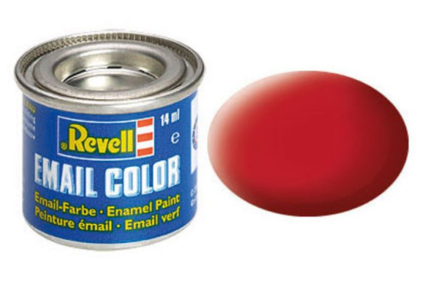 REV32136 - Matte karmijnrode emailverf 14ml - 1
