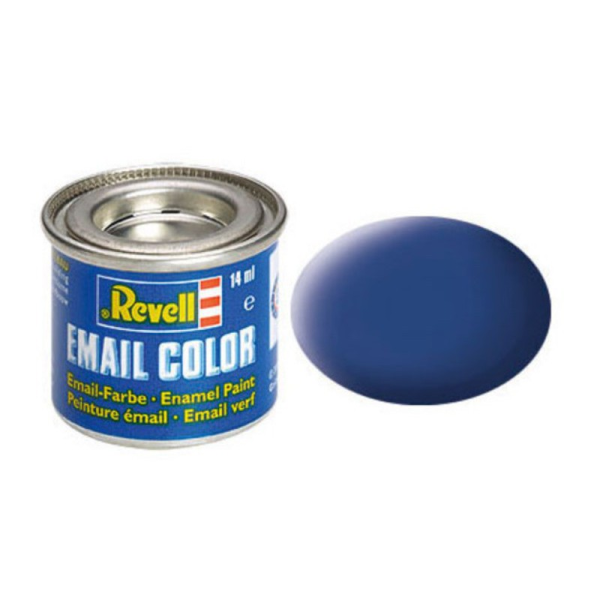 REV32156 - Mat blauwe emaille verf 14ml - 1