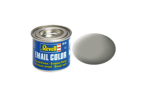 REV32175 - Mat steengrijze emailverf 14ml - 1