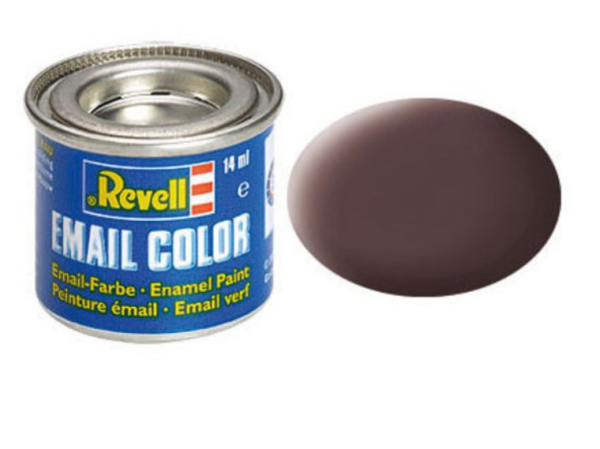REV32184 - Mat bruine emaille verf 14ml - 1