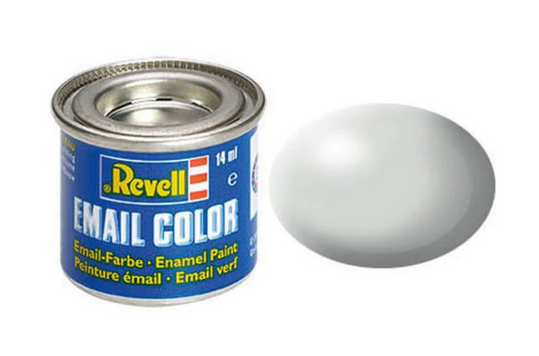 REV32371 - Satijn lichtgrijze emailverf 14ml - 1
