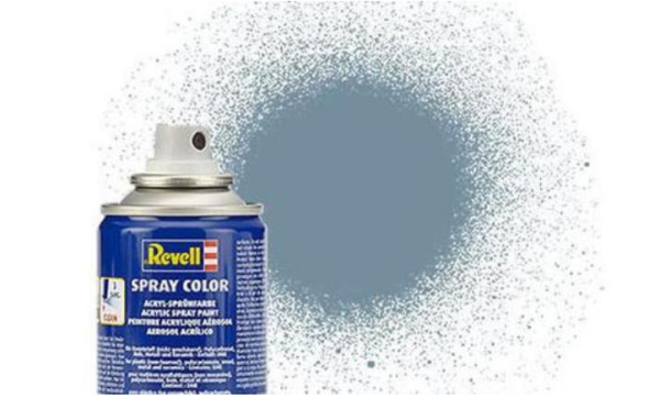 REV34157 - Mat grijze acryl spuitverf 100ml - 1