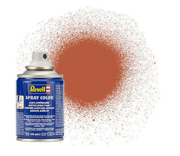 REV34185 - Mat bruine acryl spuitverf 100ml - 1