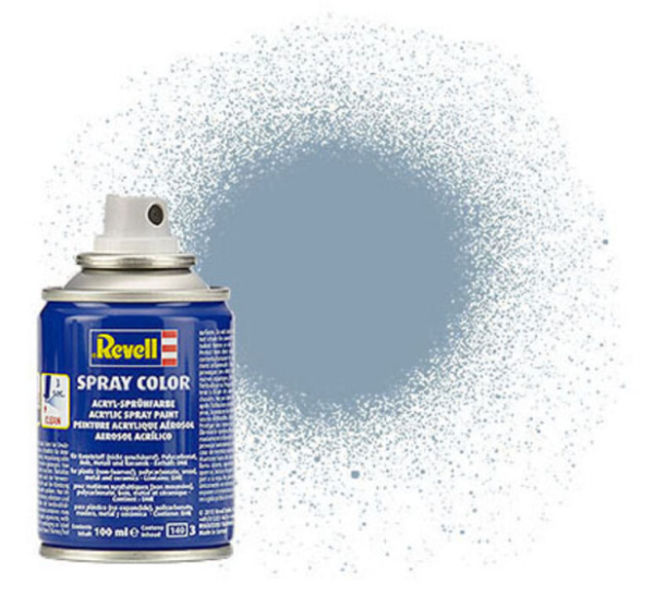 REV34374 - Mat lichtgrijze acryl spuitverf 100ml - 1