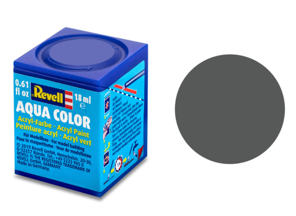 REV36166 - Mat olijfgrijze acrylverf 18 ml pot - 1