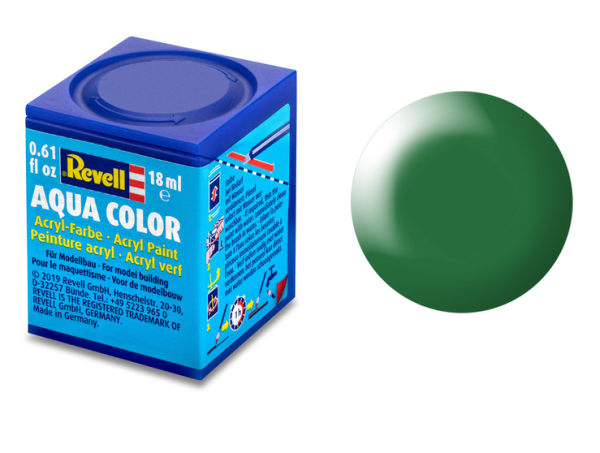 REV36364 - Satijn gebladerte groene acrylverf 18 ml pot - 1
