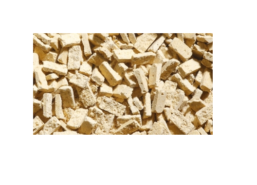 JUW23227 - Kavel van 800 beige aardestenen - 1
