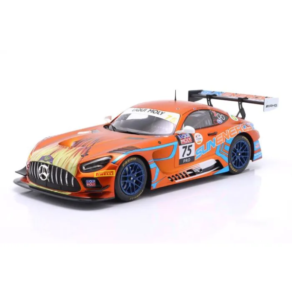IXO-LEGT18-75BAT23 - MERCEDES-BENZ AMG GT3 EVO Team Sunenergy1 #75 12 uur van Bathurst 2023 1e K.HABUL-J.GOUNON-L.STOLZ - 1