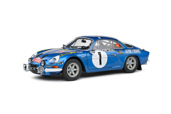 SOL1804210 - ALPINE A110 1600S #1 Rally van Monte Carlo 1972 JL. THÉRIER-C. ROURÉ - 1