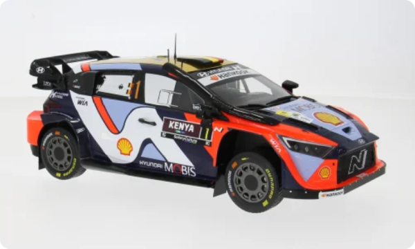 IXO18RMC247B.22 - HYUNDAI I20 N Rally 1 #1 Safari Rally Kenia 2025 T.NEUVILLE-M.WYDAEGHE - 1