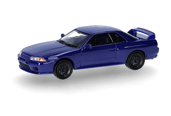HER87MC000101 - NISSAN Skyline GTR32 blauw - 1