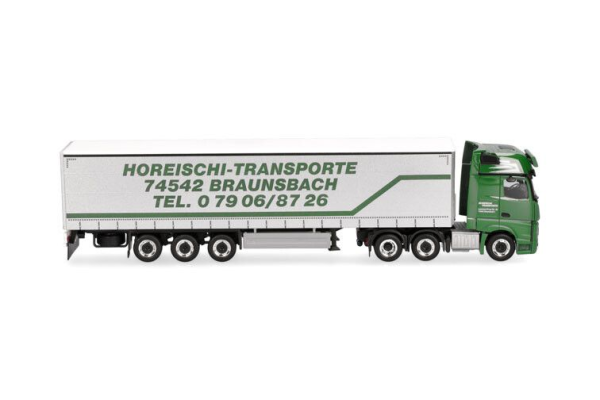 HER320856 - MERCEDES BENZ Actros L Giga 6x2 met 3-assige aanhanger HOREISCHI TRANSPORTE - 1