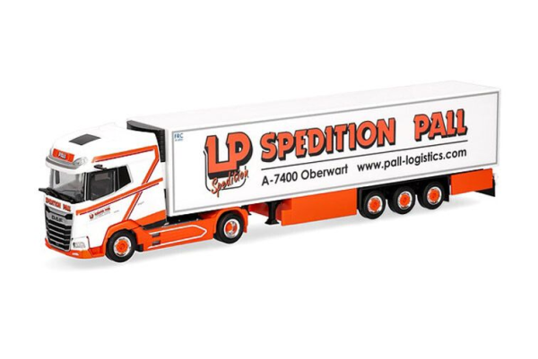 HER931342 - DAF XG 4x2 met koeloplegger, 3 assen, LUDWIG PALL - 1