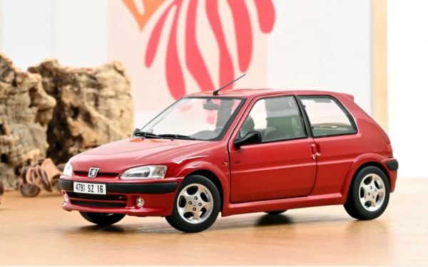 NOREV184921 - PEUGEOT 106 S16 1998 Lucifer-rood - 1