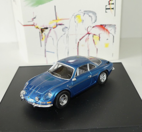 TRO0802B - RENAULT Alpine A110 1600S Berlinetta blauw - 1