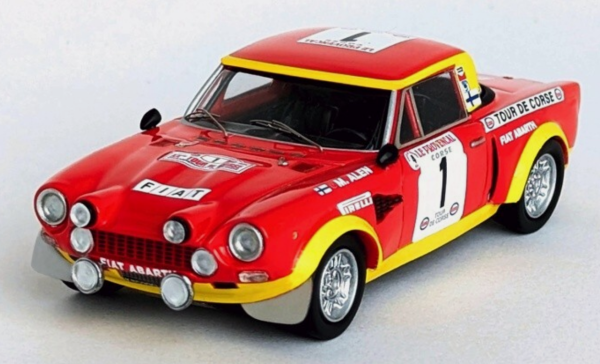 TRODSN282 - FIAT 124 Abarth #1 Rallye Tour de Corse 1974 M. ALEN-I. KIVIMAKI - 1