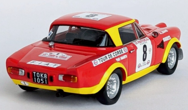 TRODSN284 - FIAT 124 Abarth #8 Rally Tour de Corse 1974 B. DARNICHE-A. MAHE - 1