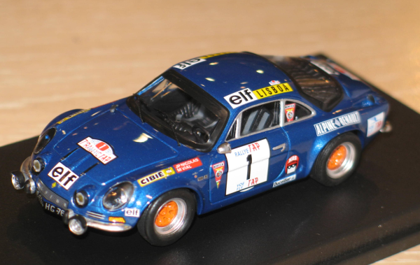 TRORRAL13 - RENAULT Alpine A110 #1 Rally van Portugal 1973 JP.NICOLAS-M.VIAL - 1