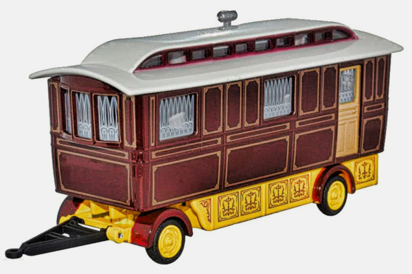 OXF76SCV001 - Showman-caravan bordeauxrood - 1