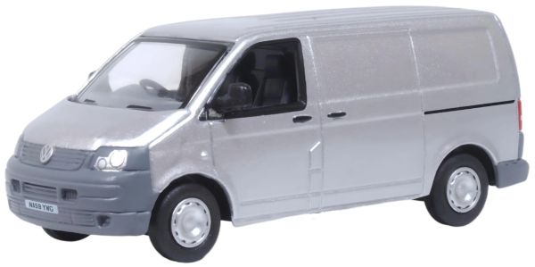 OXF76T5V006 - Zilverkleurige Volkswagen T5 bestelbus - 1