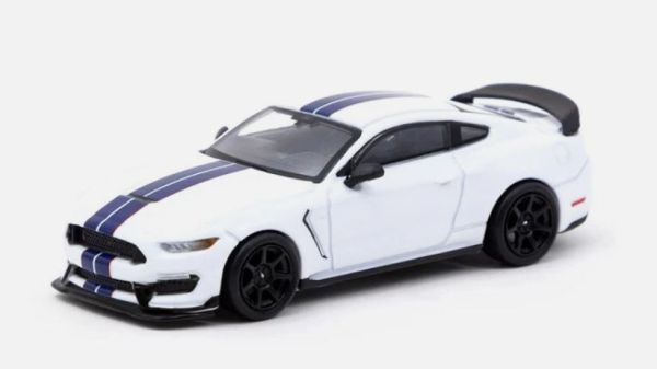 T64G-011-WH - FORD Mustang Shelby GT350R Wit in blisterverpakking - 1