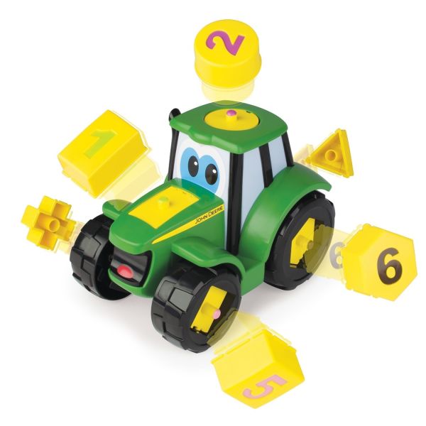 T46654 - Johny Tractor JOHN DEERE de tractorvormen en figuren - 1