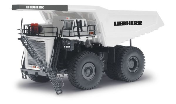 CON2766/02 - Kipper LIEBHERR T284 Wit - 1