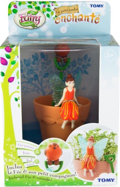 TE72911O - De kleine betoverde tuindoos - Oranje HOPE fee - 1