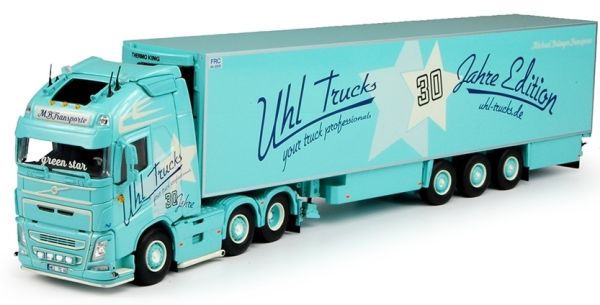 TEK69533 - VOLVO FH04 Globetrotter XL 6x2 en koeloplegger Schmitz MB Transporte / Uhl vrachtwagens - 1