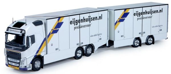 TEK73800 - VOLVO FH04 6x2 bakwagen met EIJGENHUIJSEN 2-assige aanhanger - 1