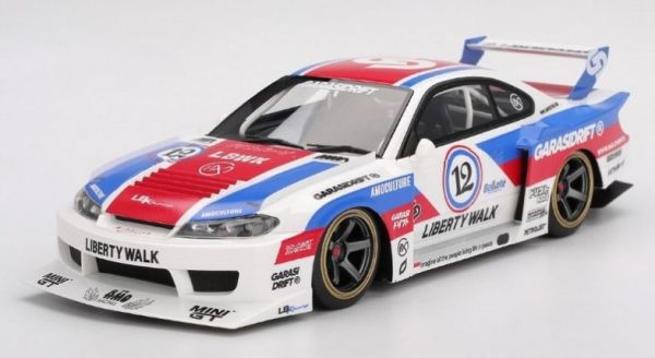 TS0635 - NISSAN Silvia S15 Super Silhouette garasidrift #12 2025 Wit - 1