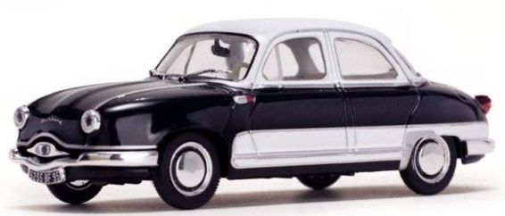 VIT23595 - PANHARD Dyna Z12 grand standing 1957 zwart-wit - 1